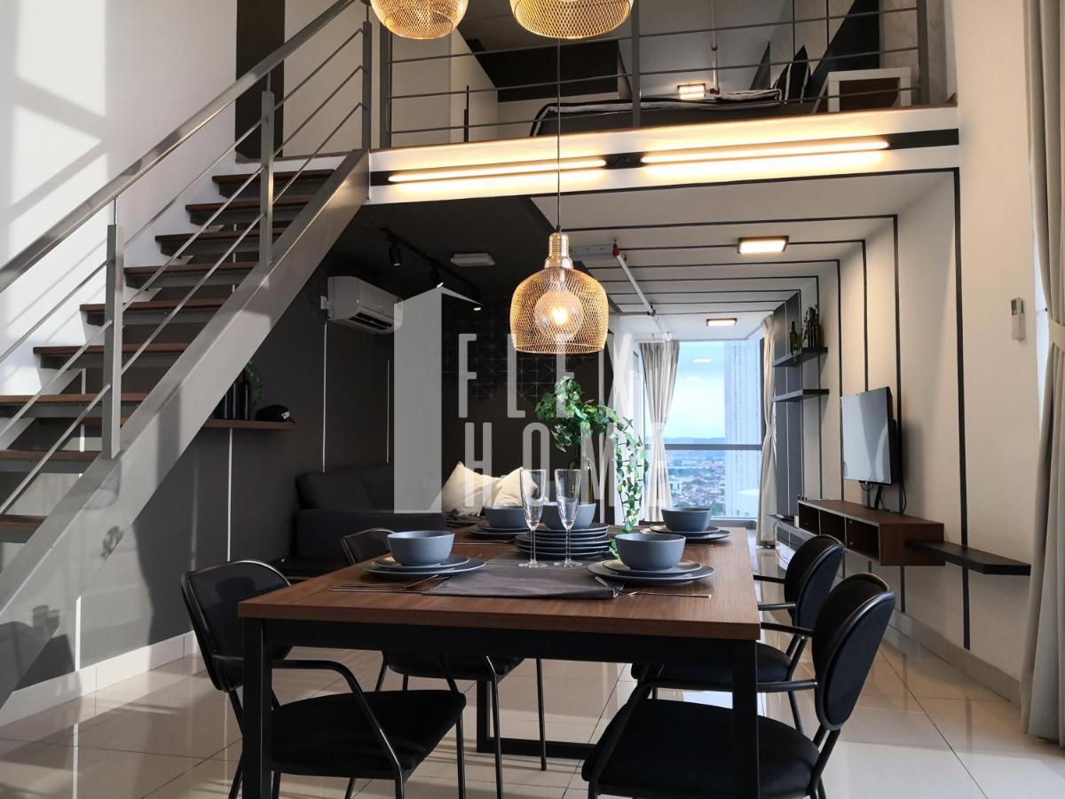 Pinnacle Pj, Romantic City View, 1-4 Guests Designed Duplex Home By Flexihome-My Petaling Jaya Exterior foto